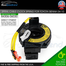 Load image into Gallery viewer, Clock Spring For Toyota Sienna 2004-2010 Spiral Cable V6 3.3L 3.5L 84306-06030