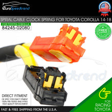 Load image into Gallery viewer, Fit Toyota Corolla Clock Spring 2014 2015 2016 2017 2018 Spiral Cable 8924502080