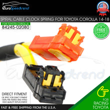 Load image into Gallery viewer, Spiral Cable Clock Spring for Toyota Corolla 2014 2015 2016 2017 2018 8924502080