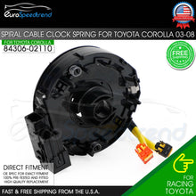 Load image into Gallery viewer, Spiral Cable Clock Spring Fit Toyota Corolla 2003 2004 2005 2006 2008 8430602110
