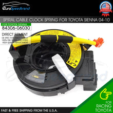 Load image into Gallery viewer, Spiral Cable Clock Spring Fit Toyota Sienna 2004-2010 V6 3.3L 3.5L 84306-06030