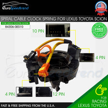 Load image into Gallery viewer, Spiral Cable Clockspring Sub-Assy for Toyota Prius Corolla Yaris Scion IQ TC xB