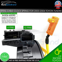 Load image into Gallery viewer, Spiral Cable Clock Spring for Toyota Tundra 2003-2004 Cruise Equipped 8430660090