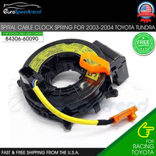 Load image into Gallery viewer, Spiral Cable Clock Spring for Toyota Tundra 2003-2004 Cruise Equipped 8430660090