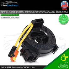 Load image into Gallery viewer, Clock Spring Spiral Cable Fit Toyota Camry 2012-2014 L4 2.5L V6 3.5L