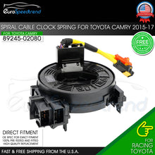 Load image into Gallery viewer, Clock Spring For Toyota Camry 2015-2017 OE# 89245-02080 P09 02220 2.5 & 3.5L