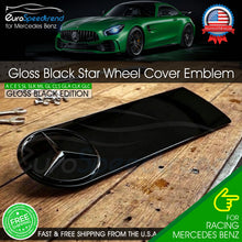 Load image into Gallery viewer, AMG Spare Wheel Cover Gloss Black Out Star Decal Badge Emblem For Mercedes Benz W463 W465 G63 G65