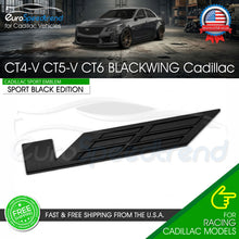 Load image into Gallery viewer, Black Blackwing Emblem For Cadillac CT4-V CT5-V CT6 Sport Badge