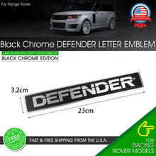 Load image into Gallery viewer, Classic Front Grille Emblem Metal Badge For Land Rover Defender 1992-2006