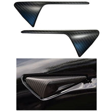 Load image into Gallery viewer, Matte Carbon Look HW 3.0 Side Camera Trim Protect Cover Accessories Tesla Model 3 Y S X