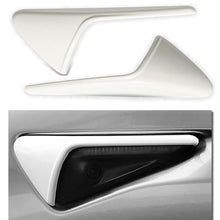 Load image into Gallery viewer, Gloss White HW 3.0 Side Camera Trim Protection Cover Accessories Tesla Model 3 Y S X