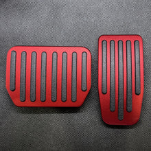 Load image into Gallery viewer, Aluminum Pedal RED Cover Non-Slip Performance Style Pads for Tesla Model 3 Y