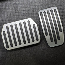 Load image into Gallery viewer, Silver Aluminum Pedal Cover Non-Slip Performance Style Accessories Model 3 Y