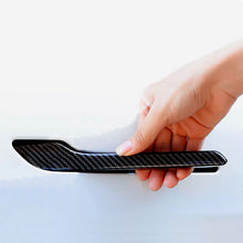 Load image into Gallery viewer, 4 Gloss Carbon Fiber Style Door Handle Trim Cover Accessories Tesla Model 3 Y