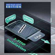 Load image into Gallery viewer, Blue Light Screen Protector 9H for Tesla Model Y 3 Tempered Glass Alignment Kit
