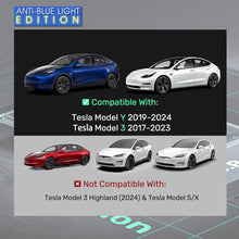 Load image into Gallery viewer, Blue Light Screen Protector 9H for Tesla Model Y 3 Tempered Glass Alignment Kit