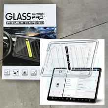 Load image into Gallery viewer, 9H Screen Protector for Tesla Model Y 3 Tempered Glass Anti-Glare Alignment Kit