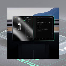 Load image into Gallery viewer, 9H Screen Protector for Tesla Model Y 3 Tempered Glass Anti-Glare Alignment Kit