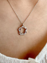 Load image into Gallery viewer, Tulip Moonstone Necklace 925 Sterling Silver, June Birthstone