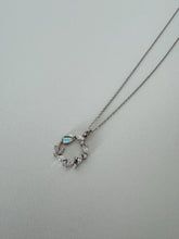 Load image into Gallery viewer, Tulip Moonstone Necklace 925 Sterling Silver, June Birthstone