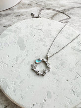 Load image into Gallery viewer, Tulip Moonstone Necklace 925 Sterling Silver, June Birthstone