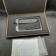 Load image into Gallery viewer, Black Aluminum Key Card Holder & Protector Strap Accessories Tesla Model 3 Y S X