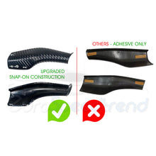 Load image into Gallery viewer, Matte Carbon Gear Shift Wiper Lever Cover Trim Accessories For Tesla Model 3 Y 2017-2024