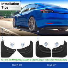 Load image into Gallery viewer, Mud Flaps Splash Guard for Tesla Model Y All Weather Winter Sediment Protection