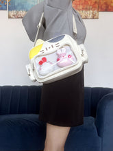 Load image into Gallery viewer, Anime Cute Ita Bag Cat Inspired White Backpack Shoulder Messenger Bag