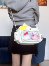 Load image into Gallery viewer, Anime Cute Ita Bag Cat Inspired White Backpack Shoulder Messenger Bag