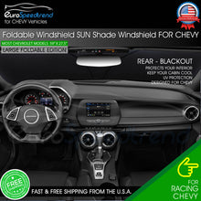 Load image into Gallery viewer, For 2010-2023 Chevy Camaro Coupe Foldable Sunshade Front Windshield Cover UV