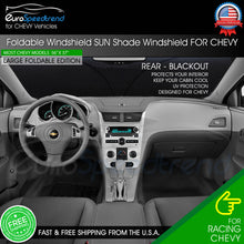 Load image into Gallery viewer, Sun Shade for Chevy Malibu Front Visor Windshield Foldable Cover UV Protection