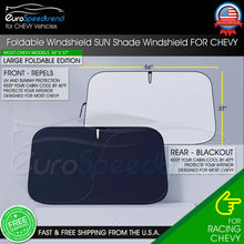 Load image into Gallery viewer, Sun Shade for Chevy Malibu Front Visor Windshield Foldable Cover UV Protection