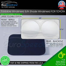 Load image into Gallery viewer, Foldable Sunshade for Toyota Corolla Visor Front Windshield Cover UV Protection