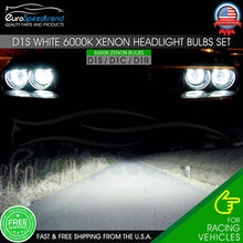 Load image into Gallery viewer, D1S D1C D1R Xenon Bulbs 6000K White Light HID Headlight 66140 66144 85410 85415