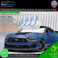 Load image into Gallery viewer, For Ford Large Foldable Sunshade Visor Front Windshield Cover UV Protection