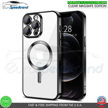 Load image into Gallery viewer, Mag Safe Case For iPhone 11 Pro Max Clear TPU with Camera Lens Cover Shockproof
