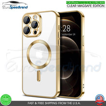 Load image into Gallery viewer, Mag Safe Case For iPhone 11 Pro Max Clear TPU with Camera Lens Cover Shockproof