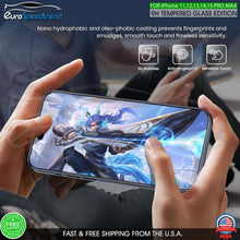 Load image into Gallery viewer, For iPhone 15 14 13 12 11 Pro Max Tempered Glass Screen Camera Protector 9H