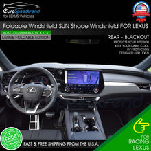 Load image into Gallery viewer, For Lexus Large Foldable Sun Shade Visor Car Windshield Cover UV 210T Protection
