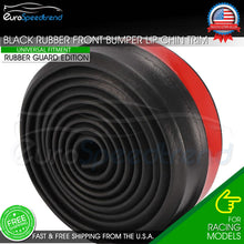 Load image into Gallery viewer, Universal Car Front Bumper Lip Spoiler Splitter Body Kit Chin Trim Protector