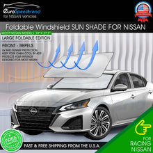 Load image into Gallery viewer, For Nissan Large Foldable Sunshade Visor Front Windshield Cover UV Protection