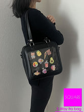 Load image into Gallery viewer, Versatile Ita Bag Square 3-Way ITA Crossbody Bag - Customizable Stylish Unique