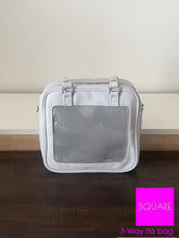 Load image into Gallery viewer, Versatile Ita Bag Square 3-Way ITA Crossbody Bag - Customizable Stylish Unique