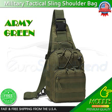 Load image into Gallery viewer, Tactical Sling Bag Military Outdoor MOLLE Crossbody Shoulder Backpack Chest Pack