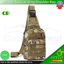 Load image into Gallery viewer, Tactical Sling Bag Military Outdoor MOLLE Crossbody Shoulder Backpack Chest Pack