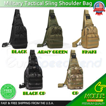 Load image into Gallery viewer, Tactical Sling Bag Military Outdoor MOLLE Crossbody Shoulder Backpack Chest Pack