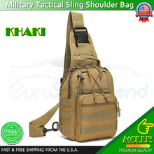 Load image into Gallery viewer, Tactical Sling Bag Military Outdoor MOLLE Crossbody Shoulder Backpack Chest Pack