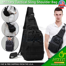 Load image into Gallery viewer, Tactical Sling Bag Military Outdoor MOLLE Crossbody Shoulder Backpack Chest Pack