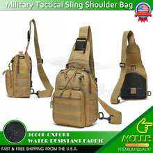 Load image into Gallery viewer, Tactical Sling Bag Military Outdoor MOLLE Crossbody Shoulder Backpack Chest Pack